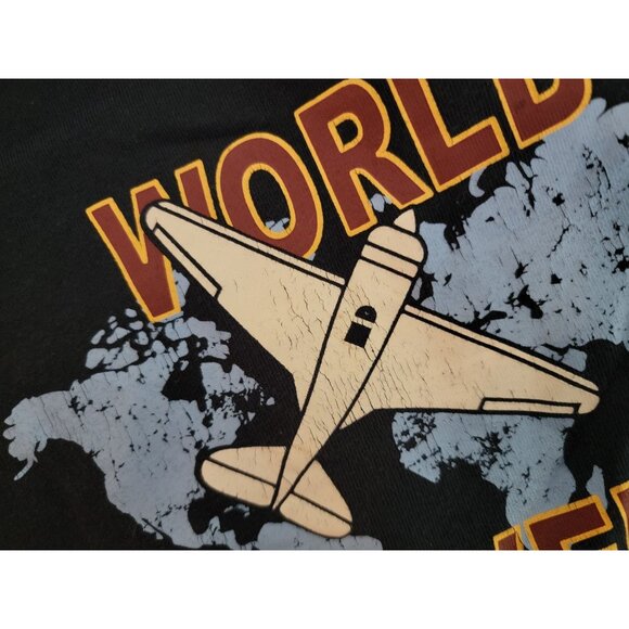 Toddler Boys Buffalo David Bitton World Traveler T-Shirt 2T Navy - Picture 2 of 4